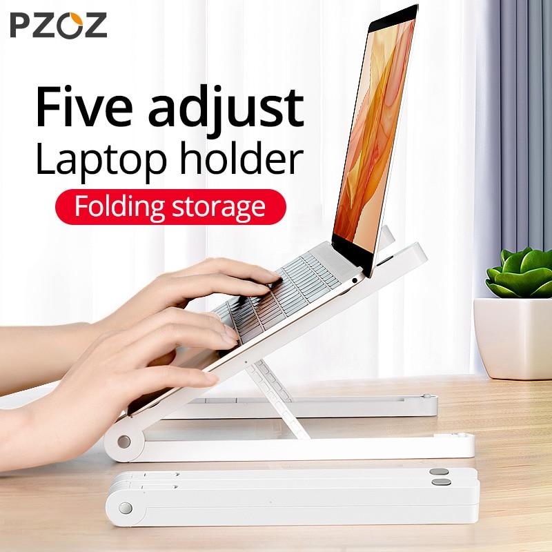 PZOZ Laptop Stand Holder For MacBook Pro Notebook Tablet Portable Adjustable Foldable Bracket For iPad MacBook Laptop Universal GreatEagleInc