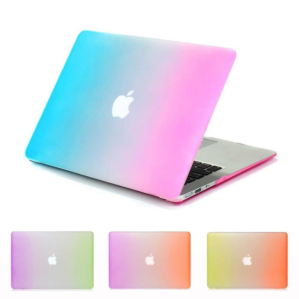 Rainbow Laptop Case For Apple MacBook Air Pro Retina 11 12 13 15 mac Book 15.4 13.3 11.6 inch with Touch Bar Sleeve Shell +Gift GreatEagleInc