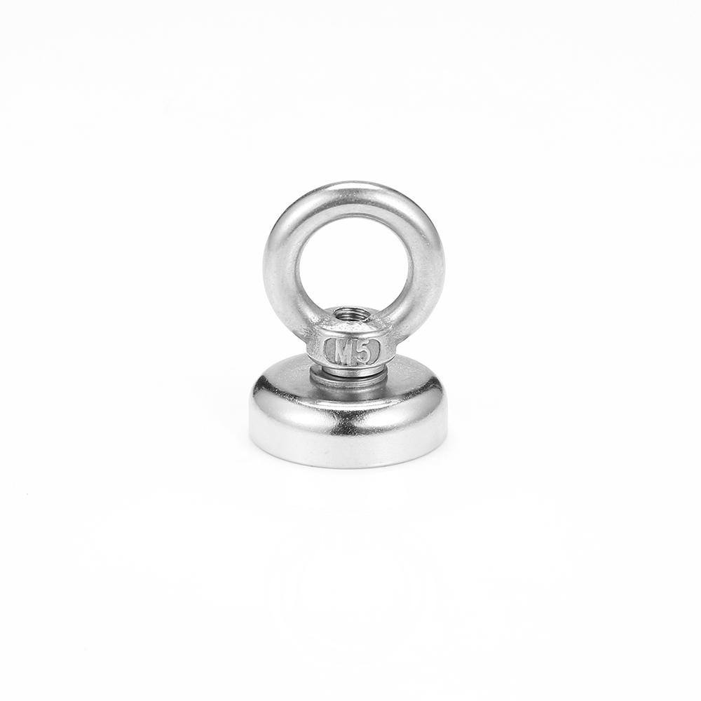 Strong Neodymium Pot Magnet with Hanging Ring GreatEagleInc