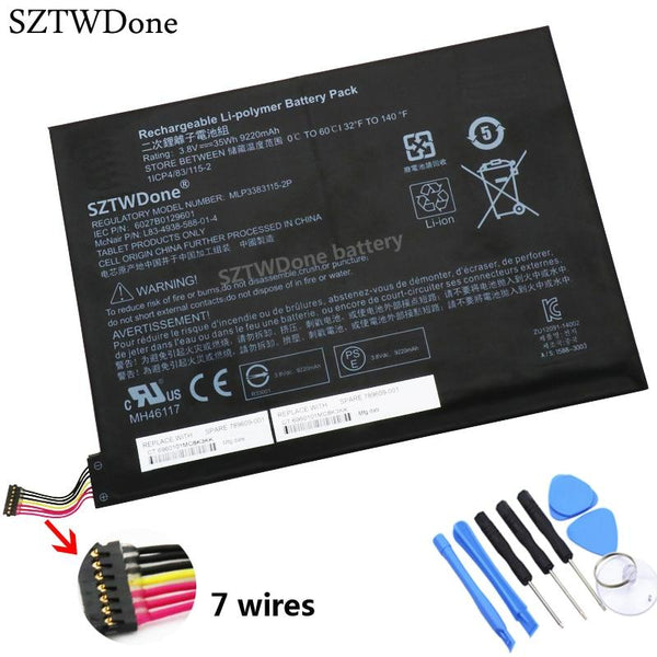 SZTWDone tablet Laptop Battery for HP Pavilion x2 10-j013tu 10-j014tu 10-j024tu 10-j025tu MLP3383115-2P MH46117 789609-001 GreatEagleInc