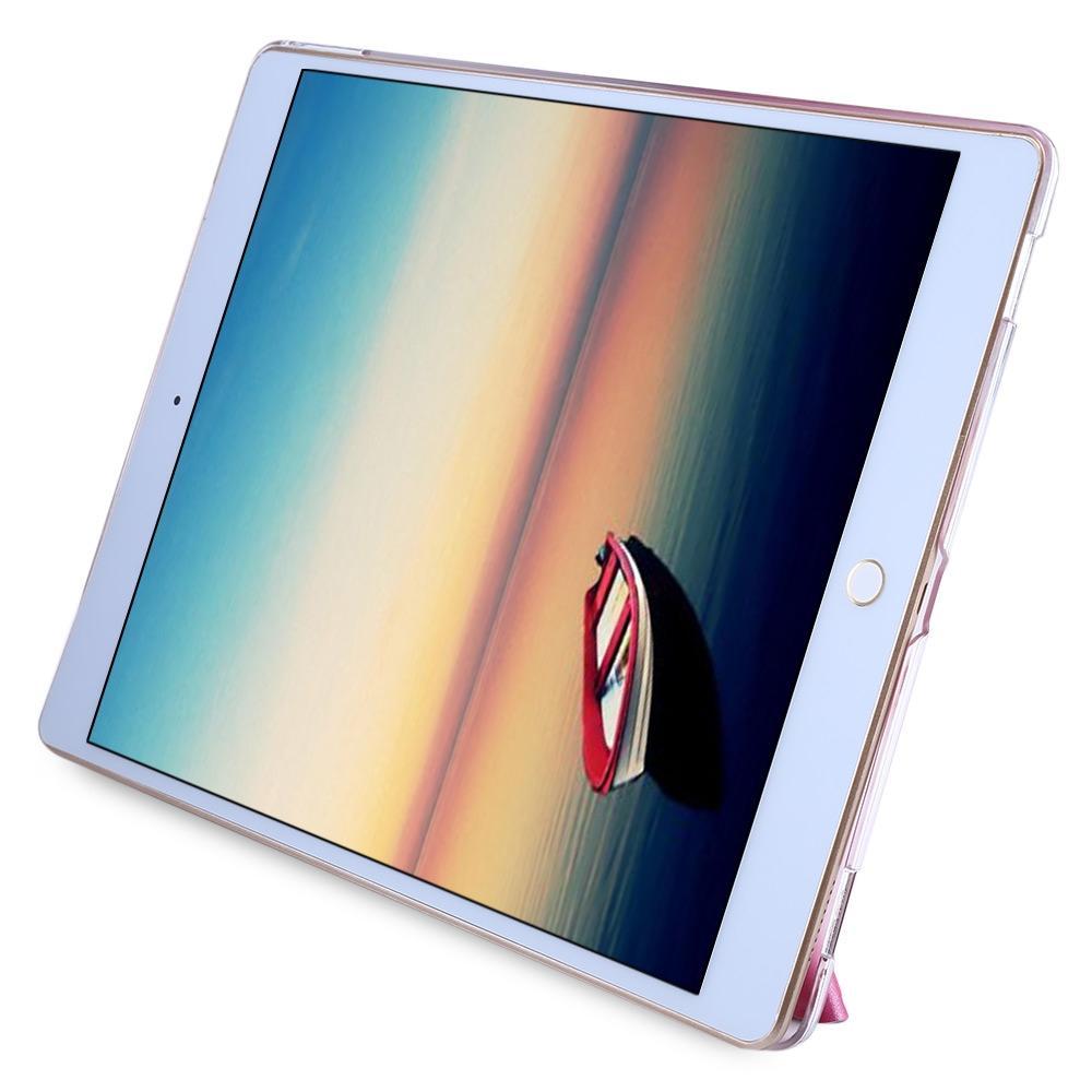 Ultra Slim Leather Wake Sleep Smart Multi-folds Cover Hard Back Case with Stand Function for iPad Pro GreatEagleInc