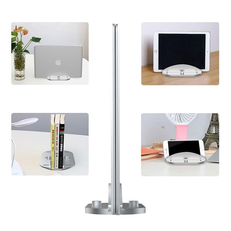 Vertical Laptop Stand with Adjustable Holder, Suits All Brands of Laptop with Screen Size Up to 17.3