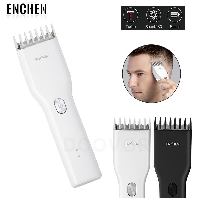 XiaoMi ENCHEN Men's Electric Hair Clippers Professional Hair Trimmer Cordless Home use Hair Clipper Trimmer Corner Razor Machine GreatEagleInc