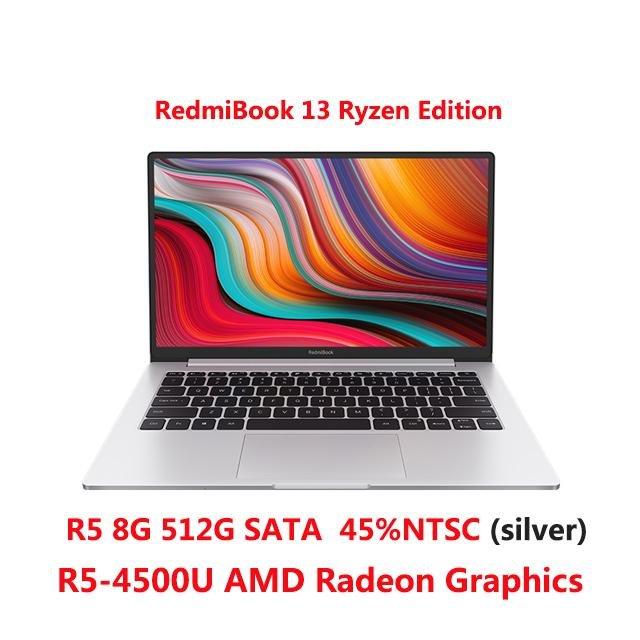 Xiaomi RedmiBook 13 Laptop Ryzen Edition Notebook AMD Ryzen 4700U/4500U 13.3 Inch Display 512GB/1T SSD Windows 10 Computer GreatEagleInc