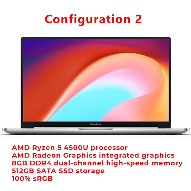 Xiaomi Redmibook 14 II Ryzen Edition Laptop AMD Ryzen 5 4500U 14 Inch 1920 x 1080 FHD Screen Windows 10 16GB/8GB DDR4 512GB SSD GreatEagleInc
